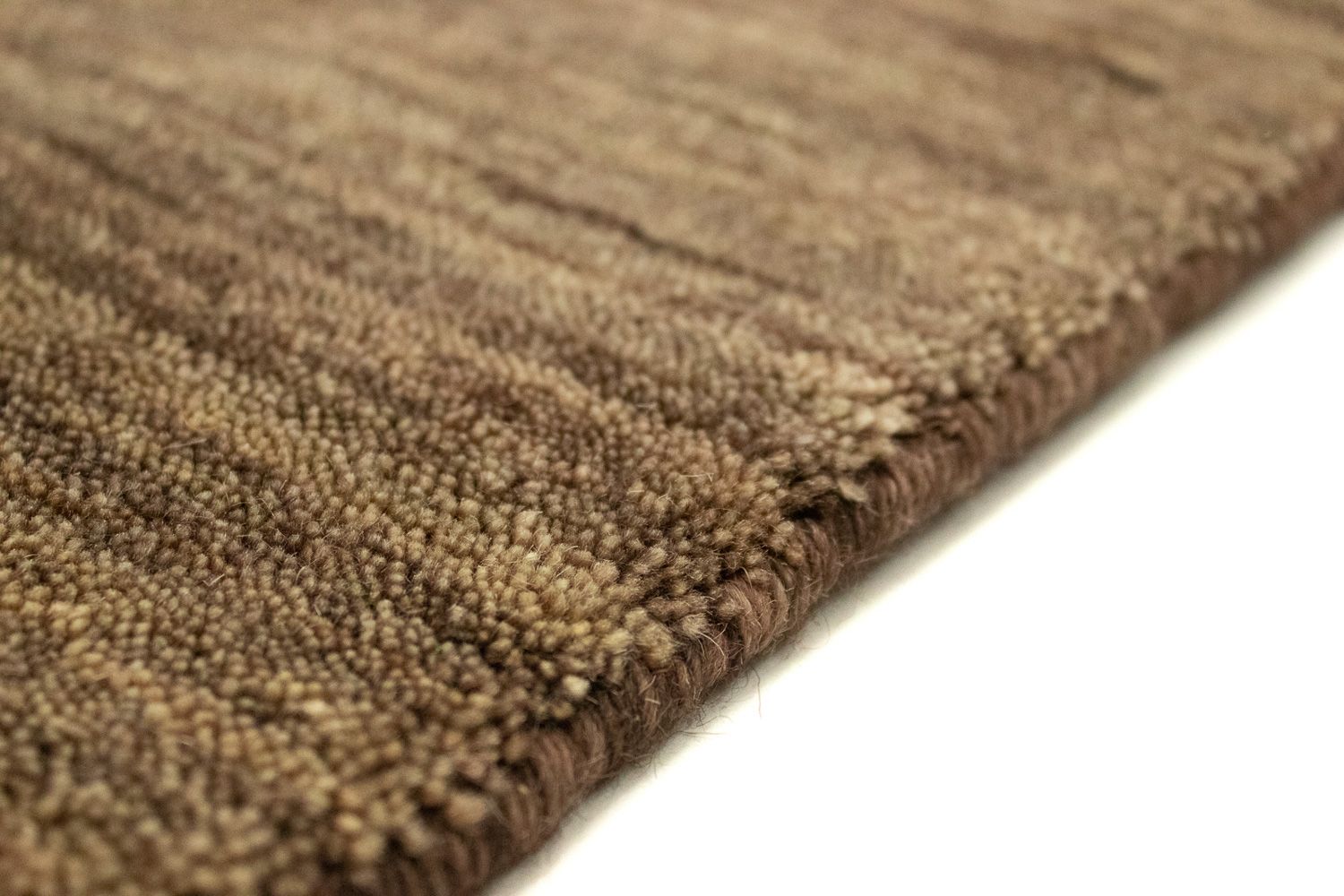 Gabbeh-tæppe - Indus rundt  - 250 x 250 cm - brun