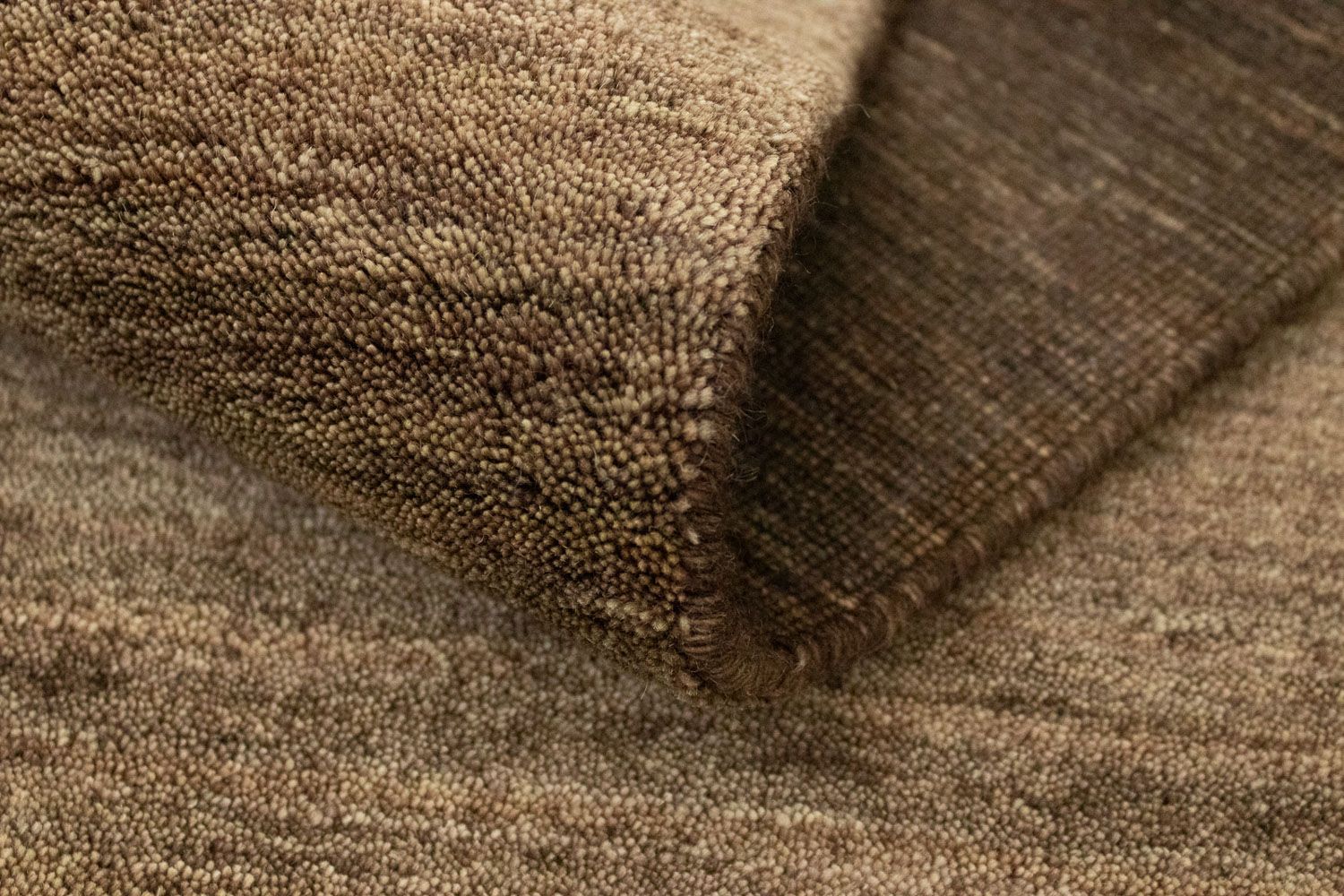Gabbeh-tæppe - Indus rundt  - 250 x 250 cm - brun