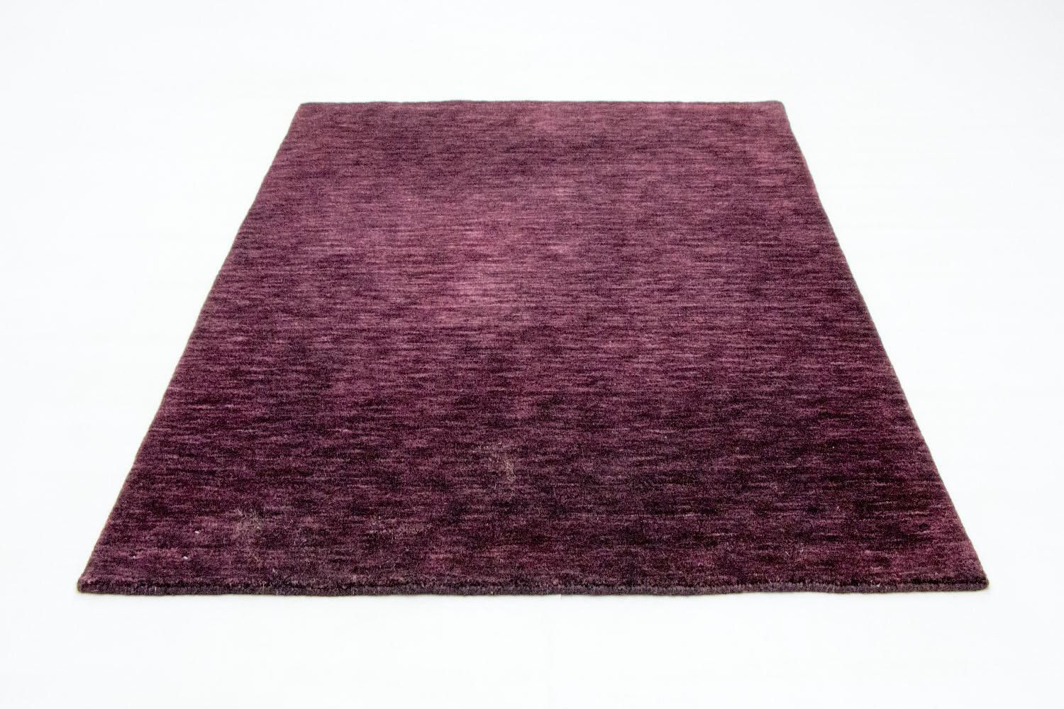 Uldtæppe - 169 x 123 cm - lilla