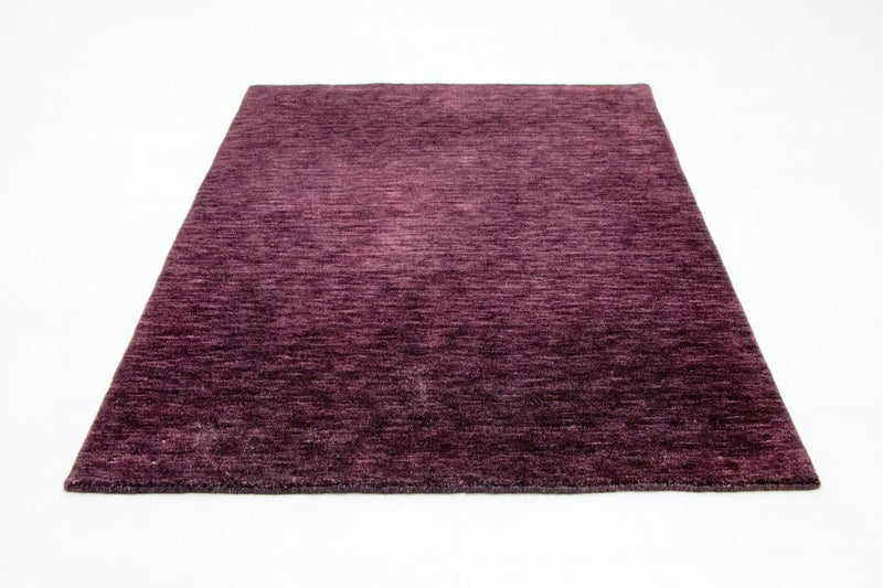 Uldtæppe - 169 x 123 cm - lilla