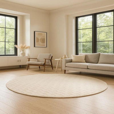 Uldtæppe - AstroAura - rundt