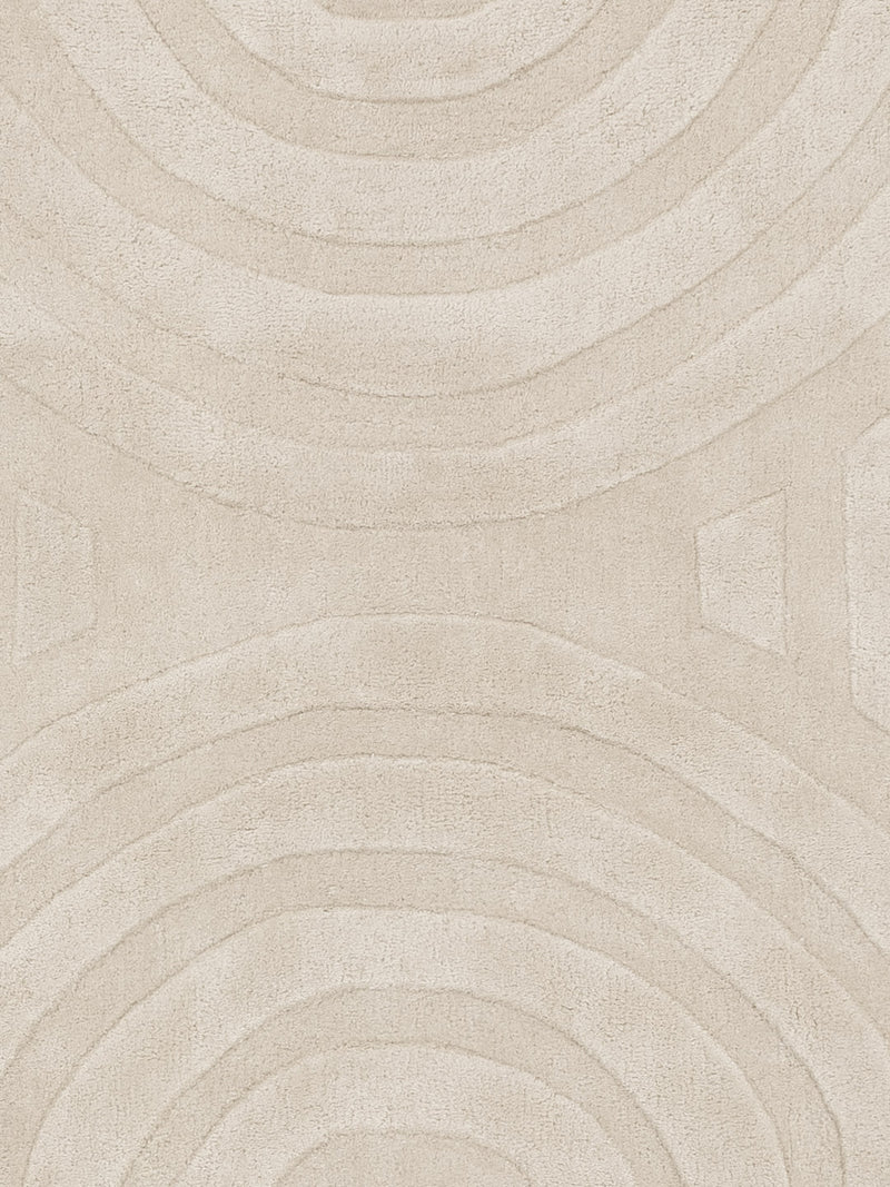 Uldtæppe - Labyrinth Lux - rektangulær