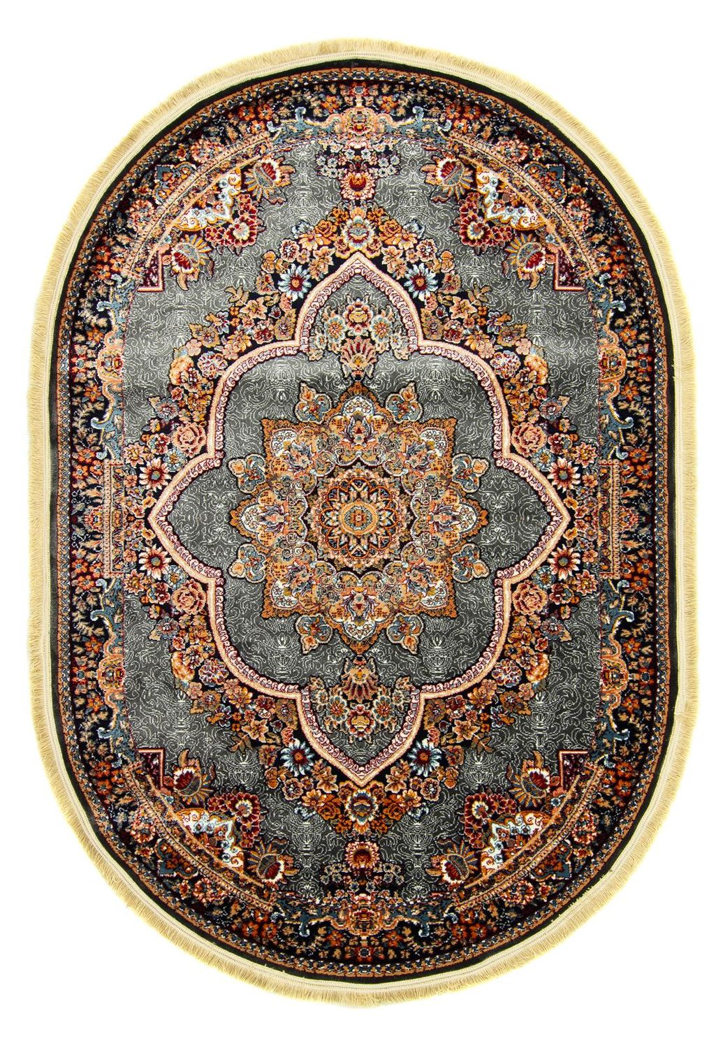 Orientalsk tæppe - Mahtab - oval