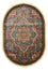 Orientalsk tæppe - Mahtab - oval