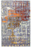 Designer tæppe - 242 x 153 cm - flerfarvet