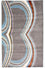 Designer tæppe - 241 x 153 cm - flerfarvet