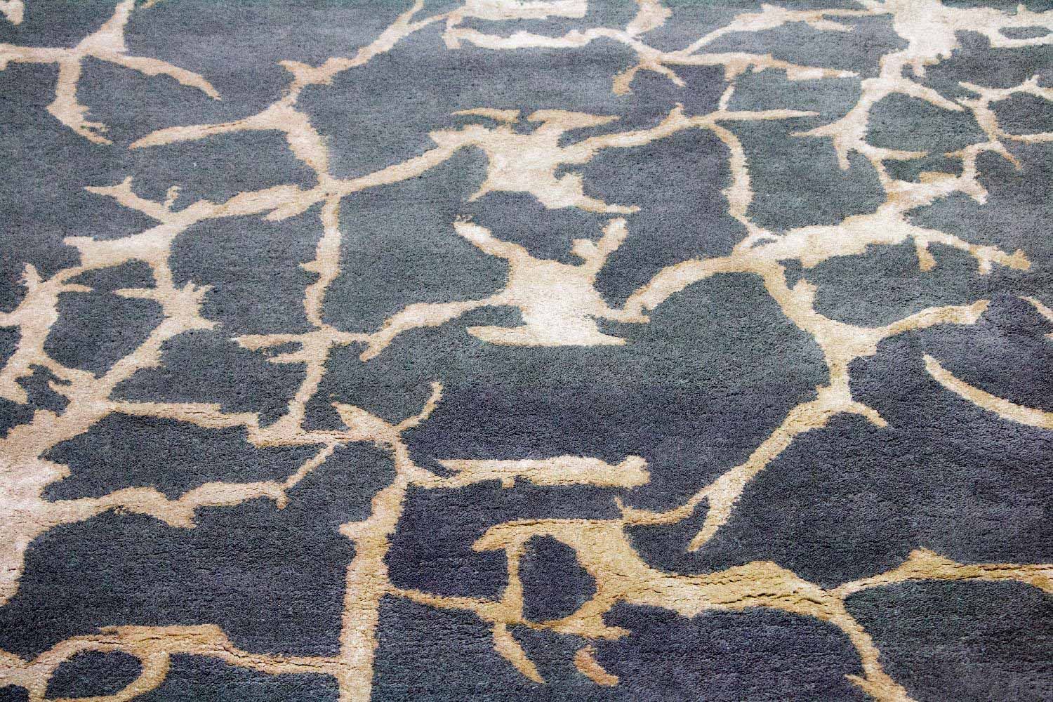 Designer tæppe - 241 x 154 cm - grå