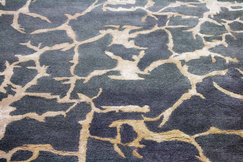 Designer tæppe - 241 x 154 cm - grå
