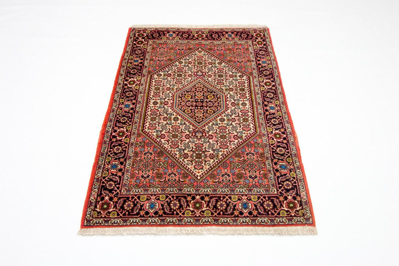 Bidjar - Zanjan Tæppe 140x88cm - Persisk tæppe