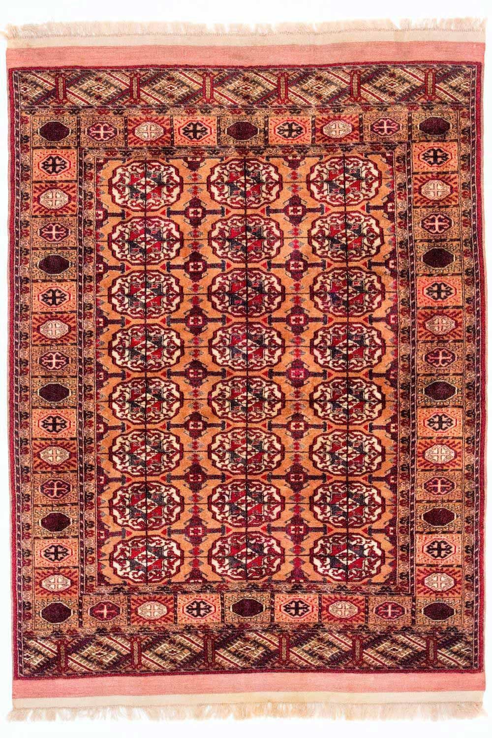 Afghansk tæppe - Bukhara - 170 x 120 cm - laks
