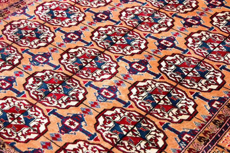 Afghansk tæppe - Bukhara - 170 x 120 cm - laks