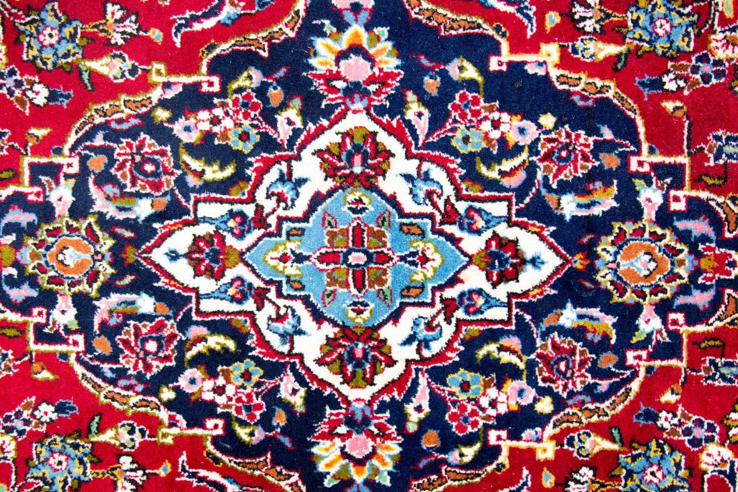 Persisk tæppe - Keshan - 338 x 199 cm - rød