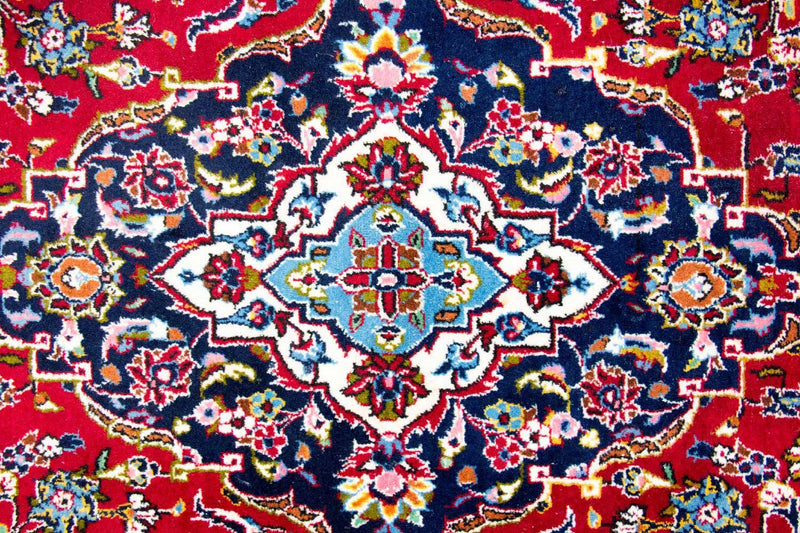 Persisk tæppe - Keshan - 338 x 199 cm - rød