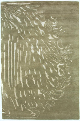 Designer tæppe - 242 x 152 cm - grå