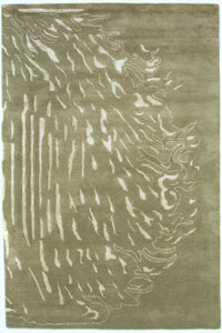 Designer tæppe - 242 x 152 cm - grå