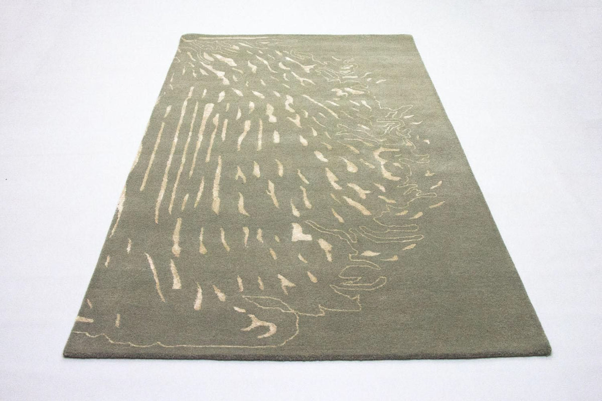 Designer tæppe - 242 x 152 cm - grå