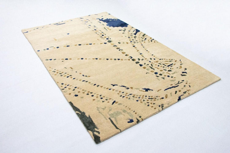 Designer tæppe - 240 x 152 cm - beige