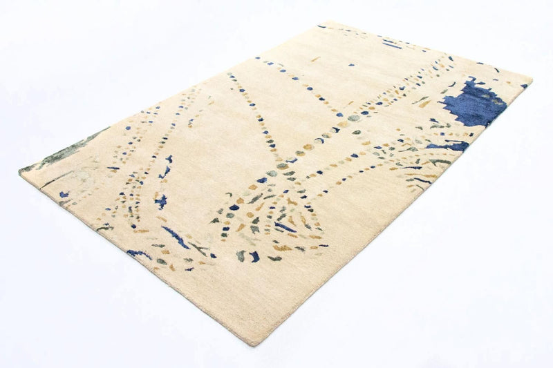 Designer tæppe - 240 x 152 cm - beige