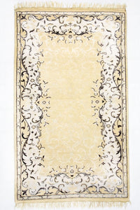 Designer tæppe - 156 x 88 cm - beige