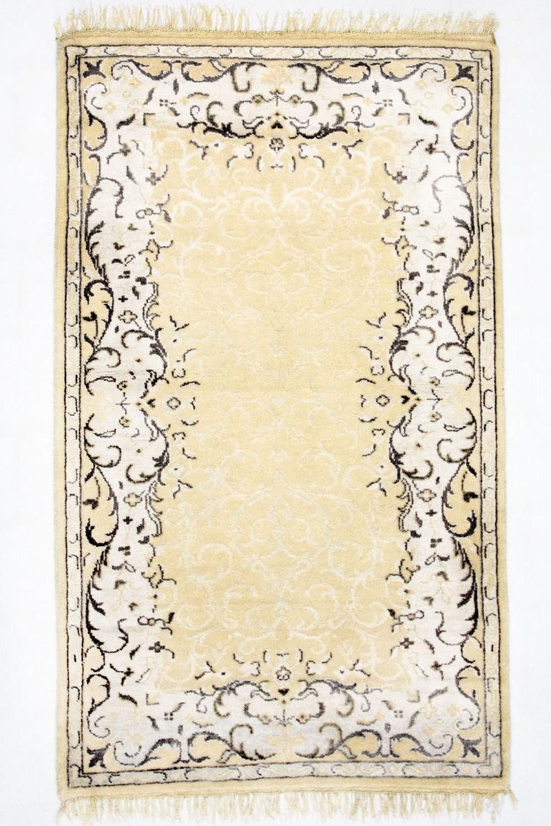 Designer tæppe - 156 x 88 cm - beige