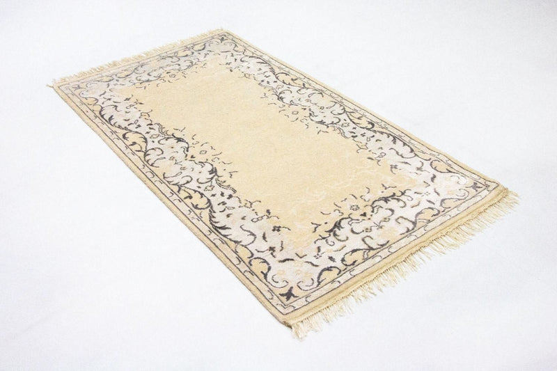 Designer tæppe - 156 x 88 cm - beige