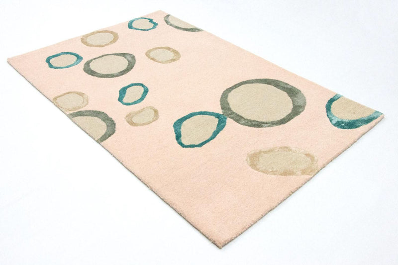 Designer tæppe - 181 x 121 cm - beige