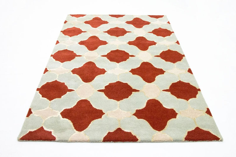Uldtæppe - 244 x 152 cm - beige