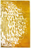 Designer tæppe - 242 x 154 cm - sennepsgul