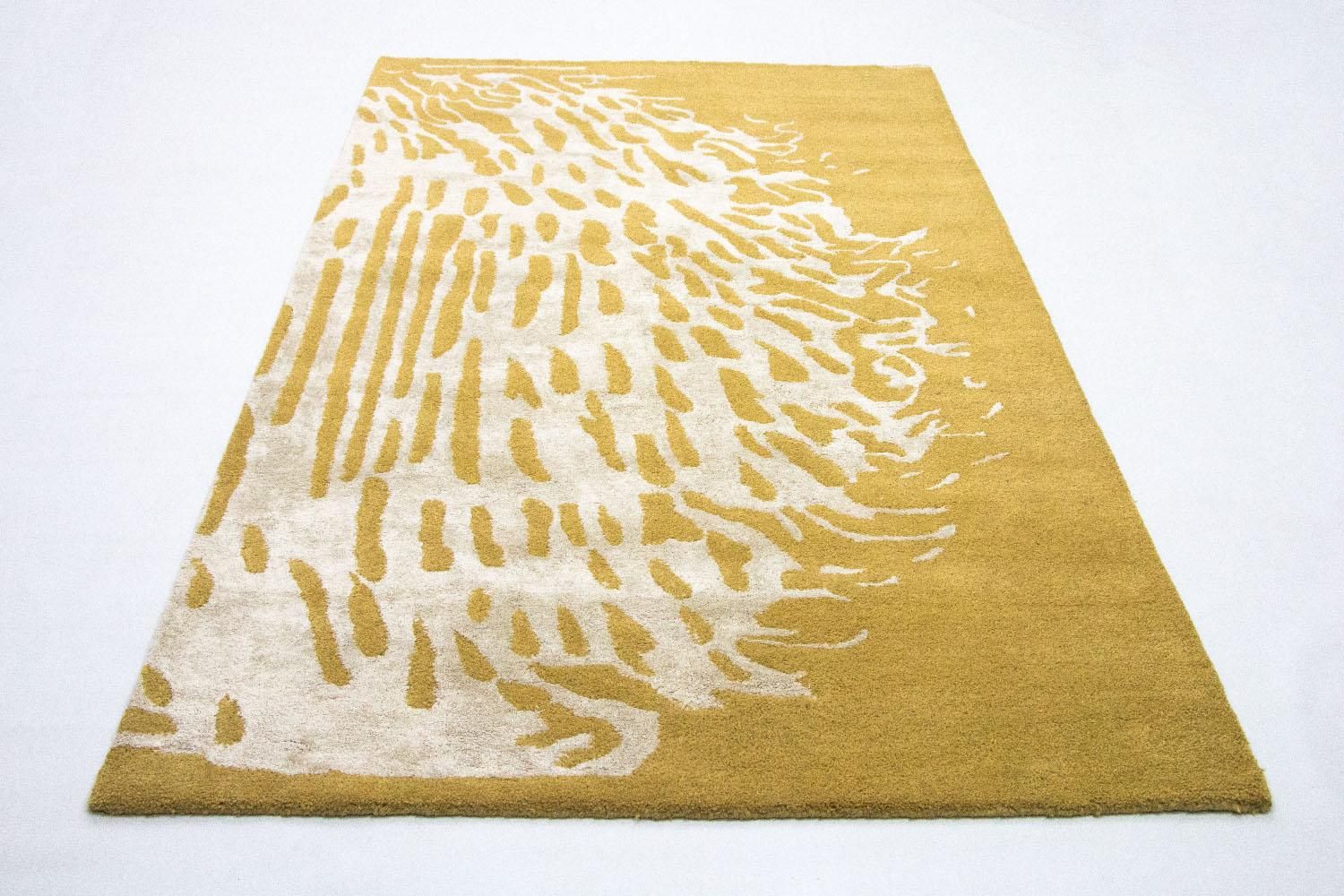 Designer tæppe - 244 x 153 cm - lysegrøn