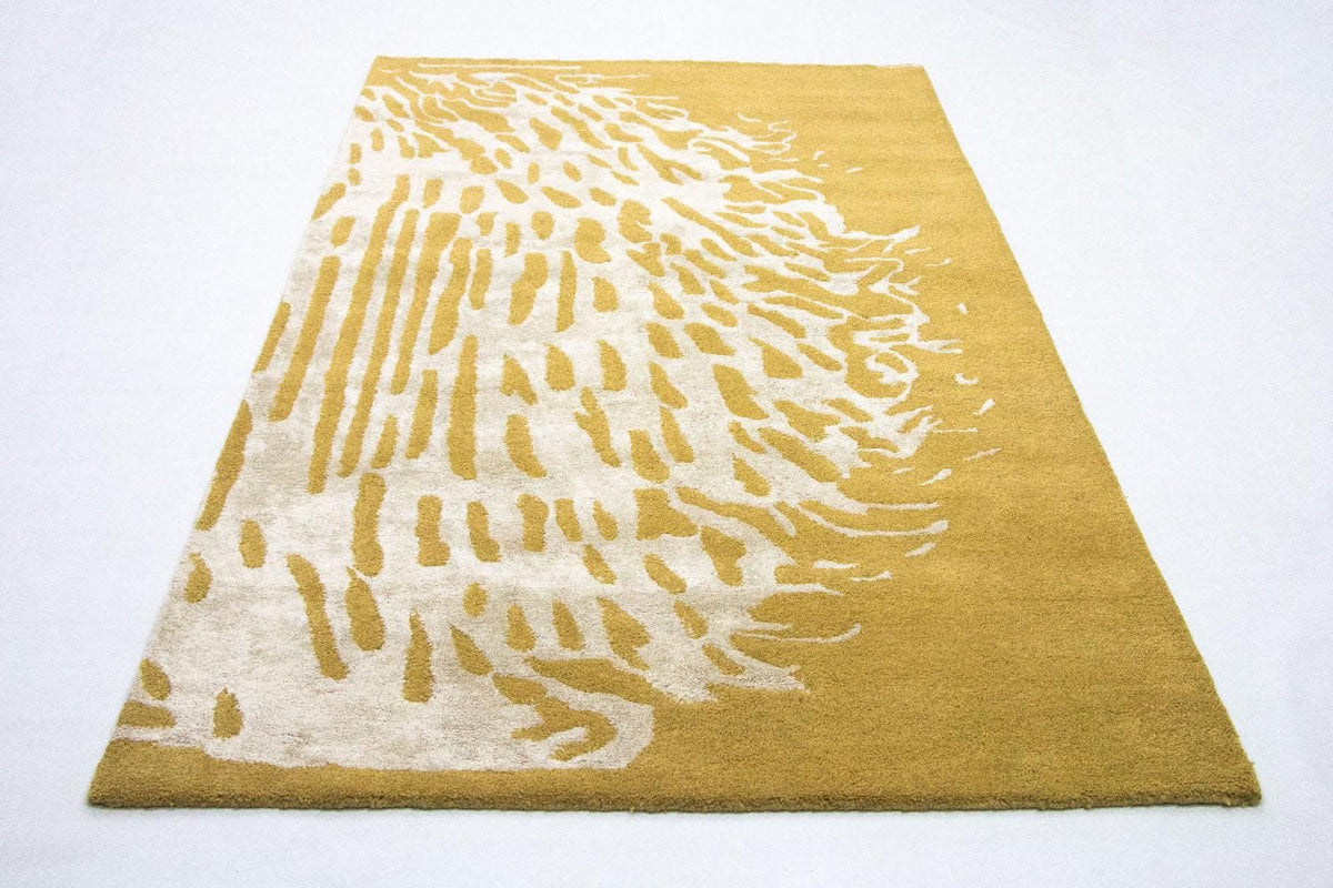 Designer tæppe - 244 x 153 cm - lysegrøn
