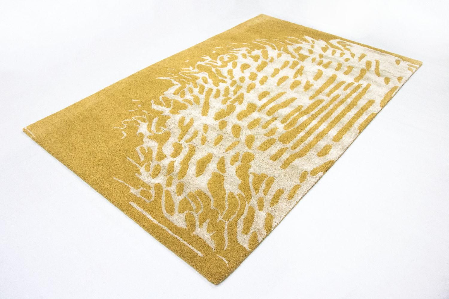 Designer tæppe - 244 x 153 cm - lysegrøn