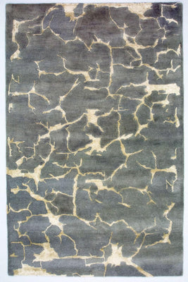 Designer tæppe - 241 x 154 cm - flerfarvet