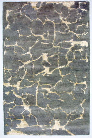Designer tæppe - 241 x 154 cm - flerfarvet