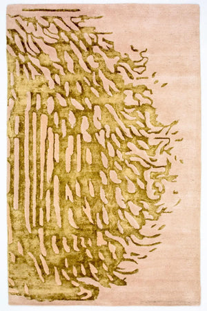 Designer tæppe - 239 x 151 cm - beige