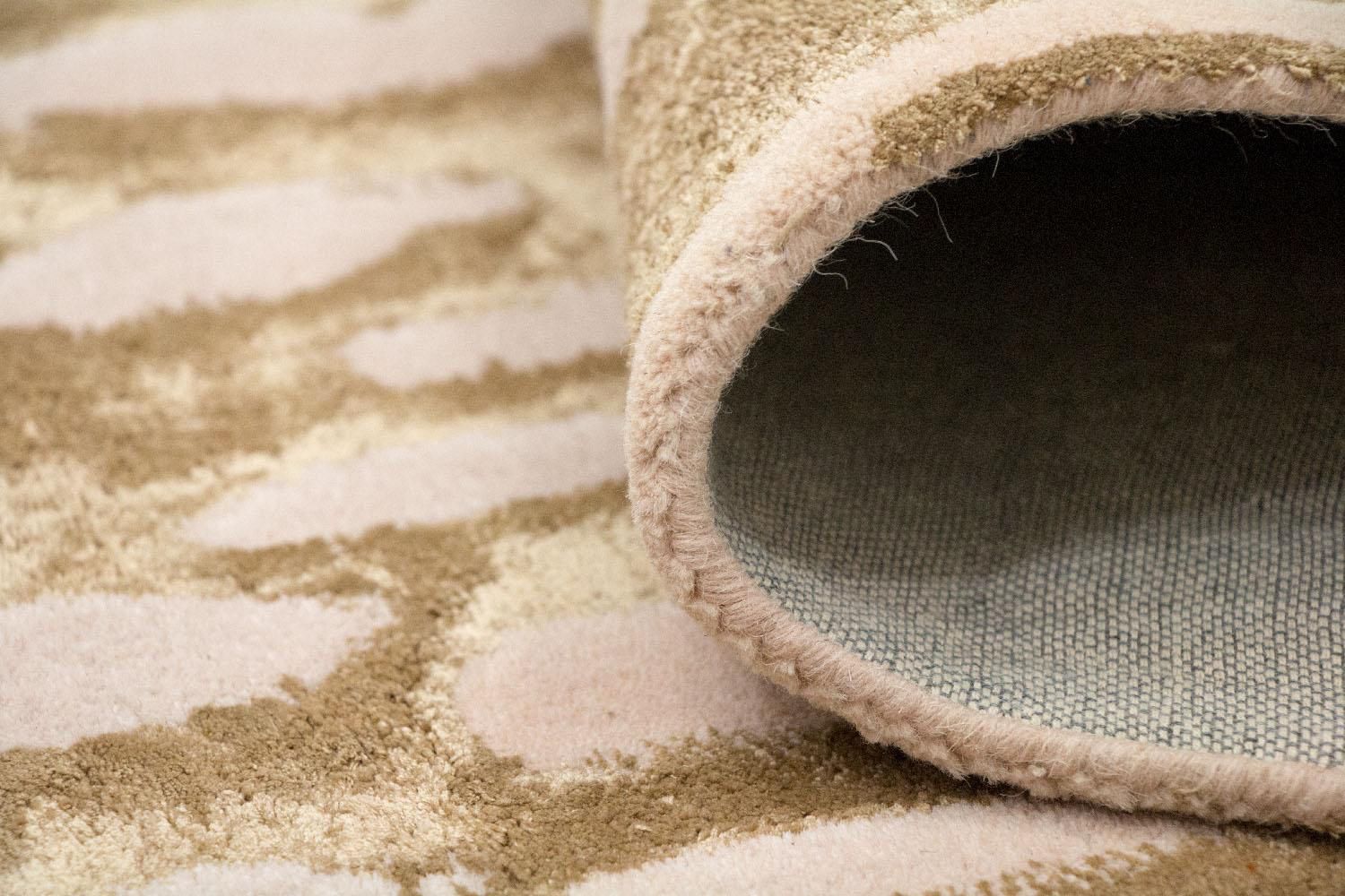 Designer tæppe - 239 x 151 cm - beige