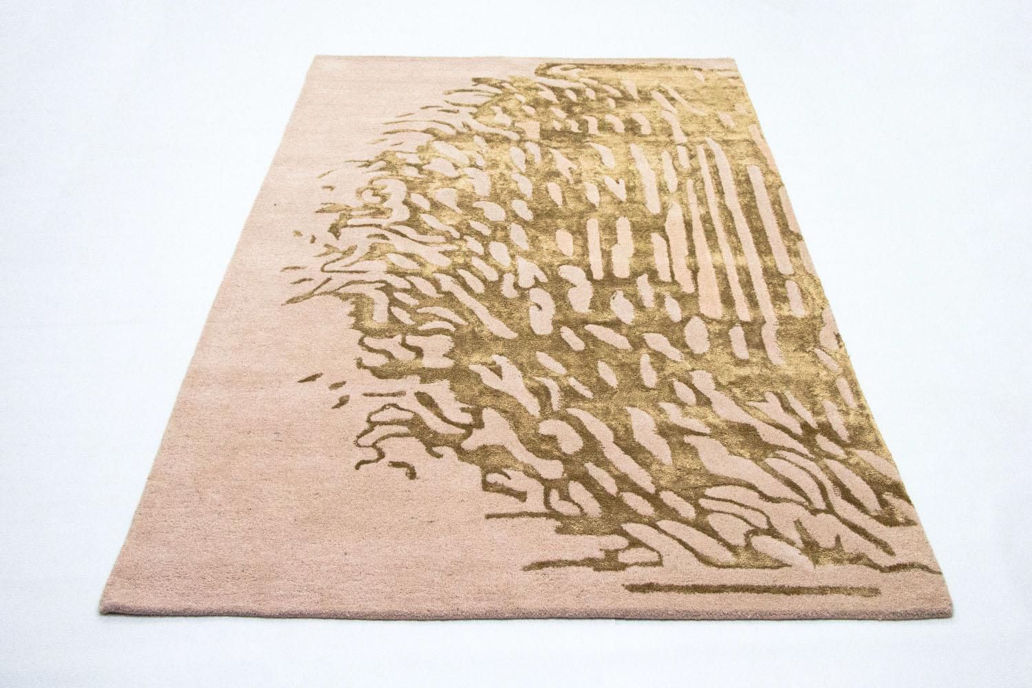 Designer tæppe - 239 x 151 cm - beige