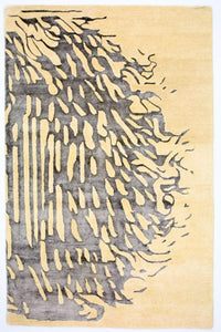 Designer tæppe - 240 x 153 cm - beige