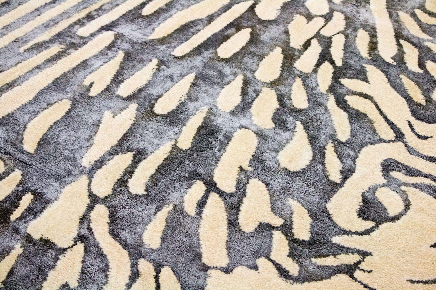 Designer tæppe - 240 x 153 cm - beige