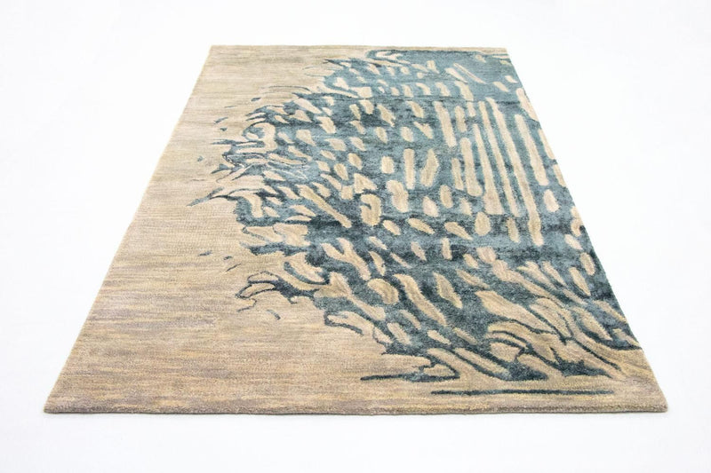 Designer tæppe - 246 x 154 cm - beige