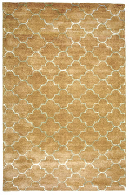 Uldtæppe - 244 x 155 cm - beige