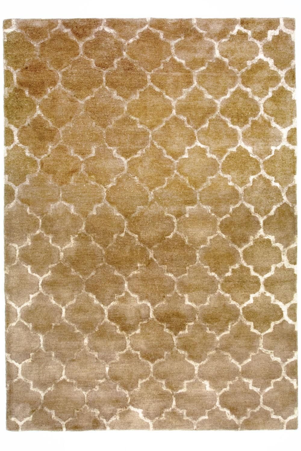 Designer tæppe - 230 x 162 cm - beige