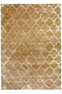 Designer tæppe - 230 x 162 cm - beige