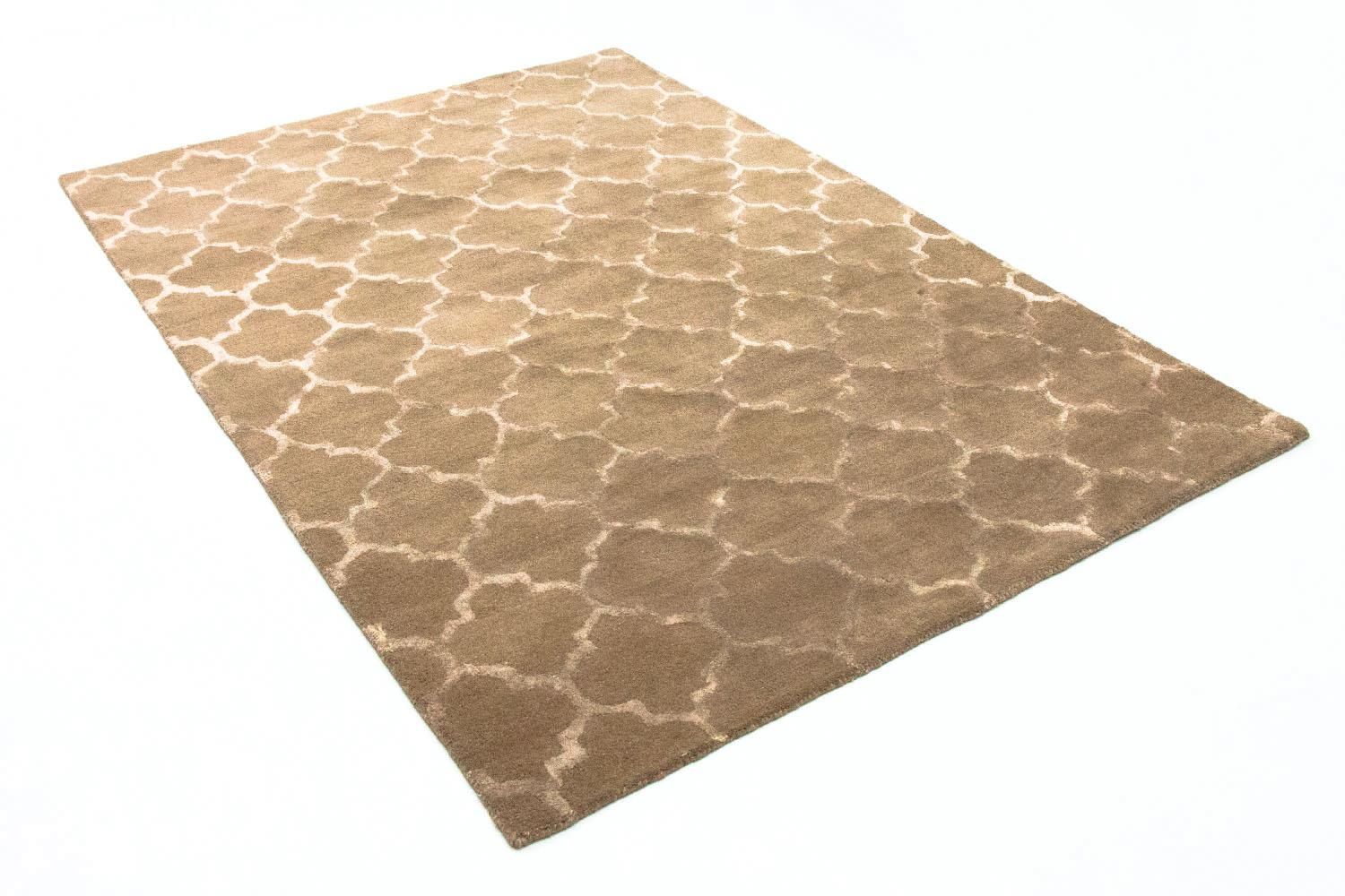 Designer tæppe - 230 x 162 cm - beige