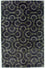 Designer tæppe - 242 x 152 cm - blå