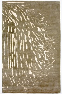 Designer tæppe - 242 x 153 cm - brun