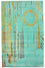Designer tæppe - 244 x 154 cm - turkis