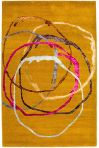 Designer tæppe - 245 x 155 cm - orange