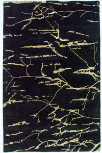 Designer tæppe - 243 x 155 cm - blå