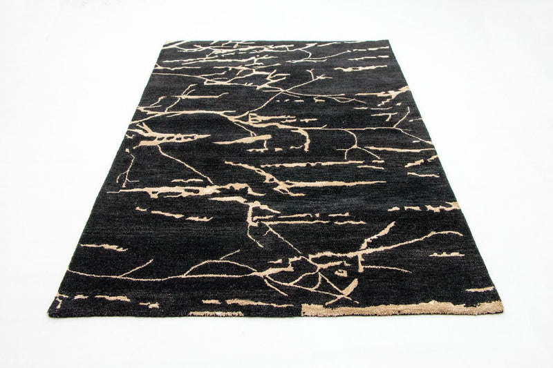 Designer tæppe - 243 x 155 cm - blå