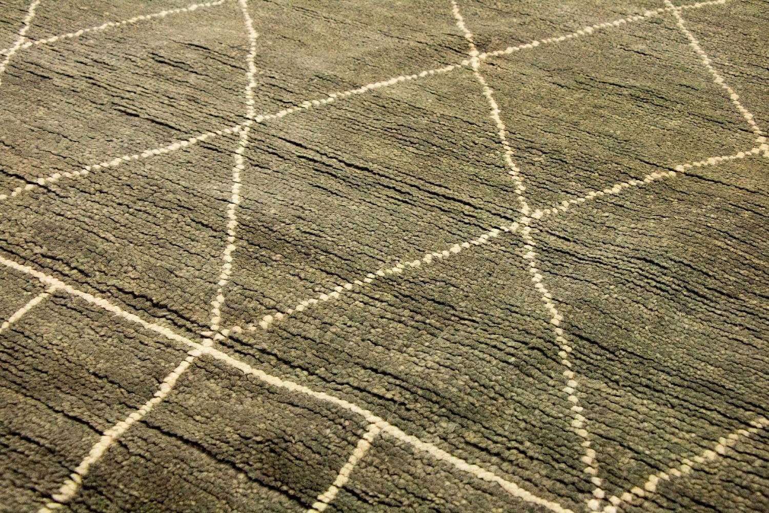 Designer tæppe - 240 x 160 cm - grå